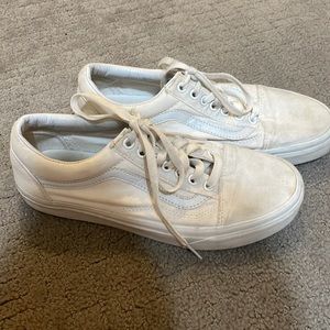 Vans White Old Skool